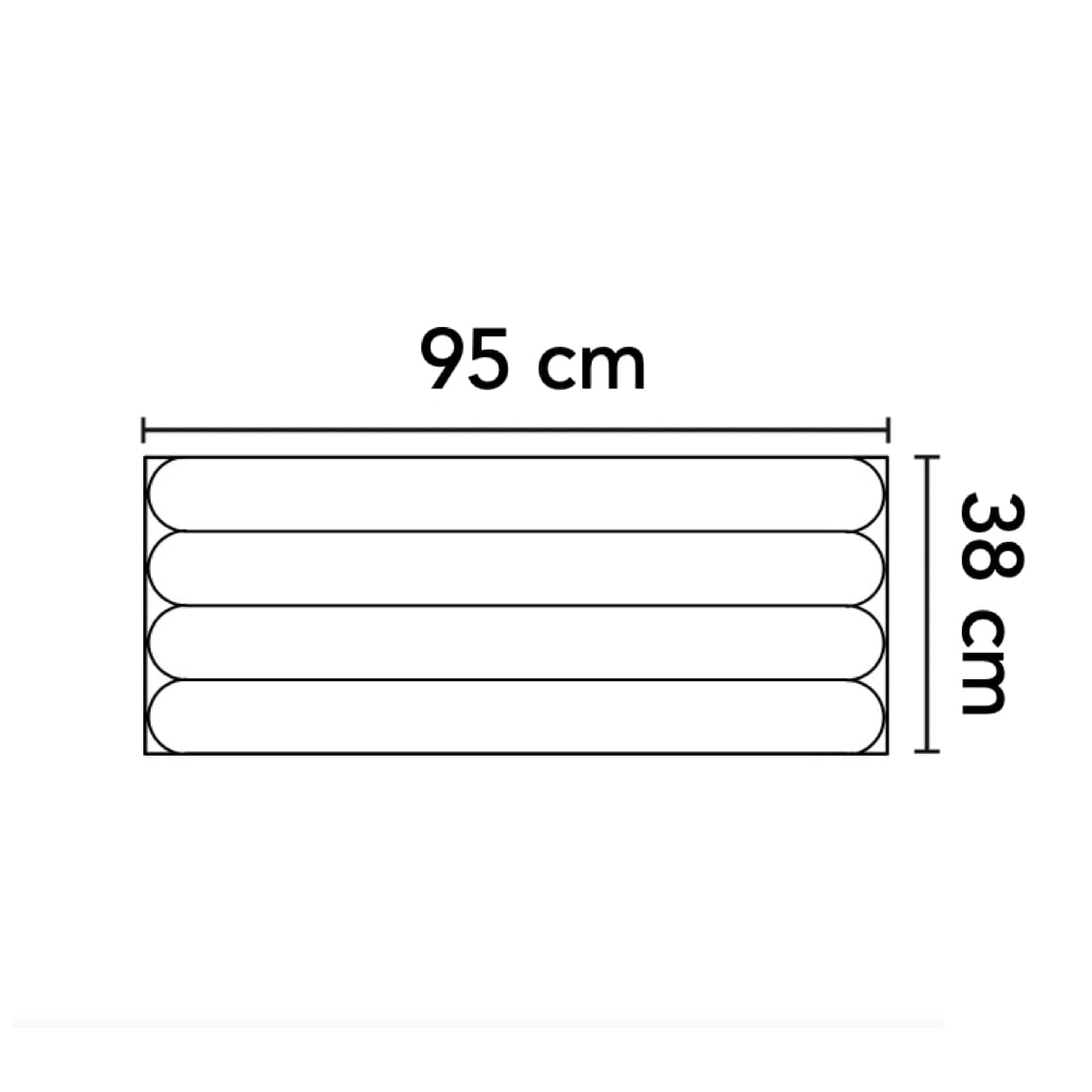 Panel decorativo Arcos ARC S