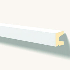 Alfeizar de ventana blanco decorativo de línea recta, ideal para reformas interiores