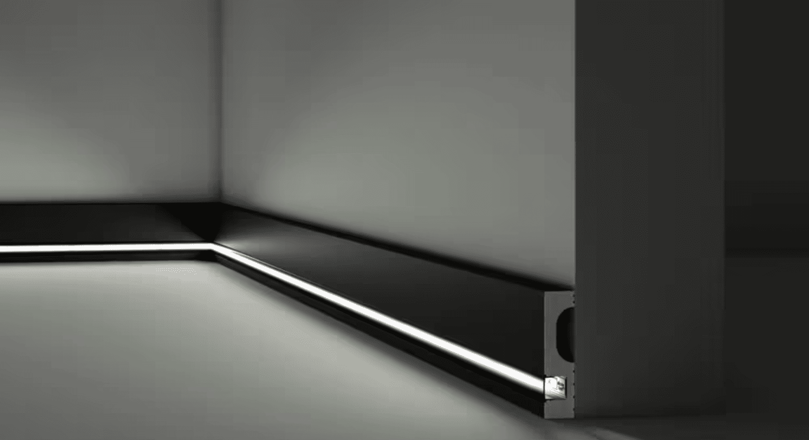 Rodapié para LED 8cm IL11 Negro-zoom-7