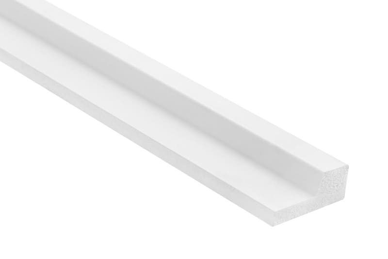 Perfil acabado derecho L0101-R color blanco-zoom-