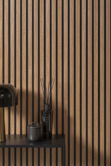 Panel Decorativo L0206 Listón efecto Madera Roble Clásico-zoom-