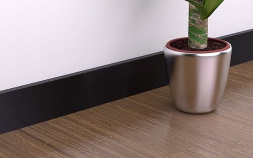 Rodapié extra fino alto de pvc canto recto lacado blanco antihumedad 10 x 1 x 200 cm-zoom-