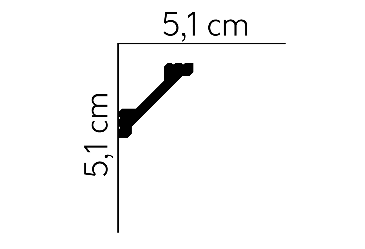 Moldura Luz Indirecta MD368-2