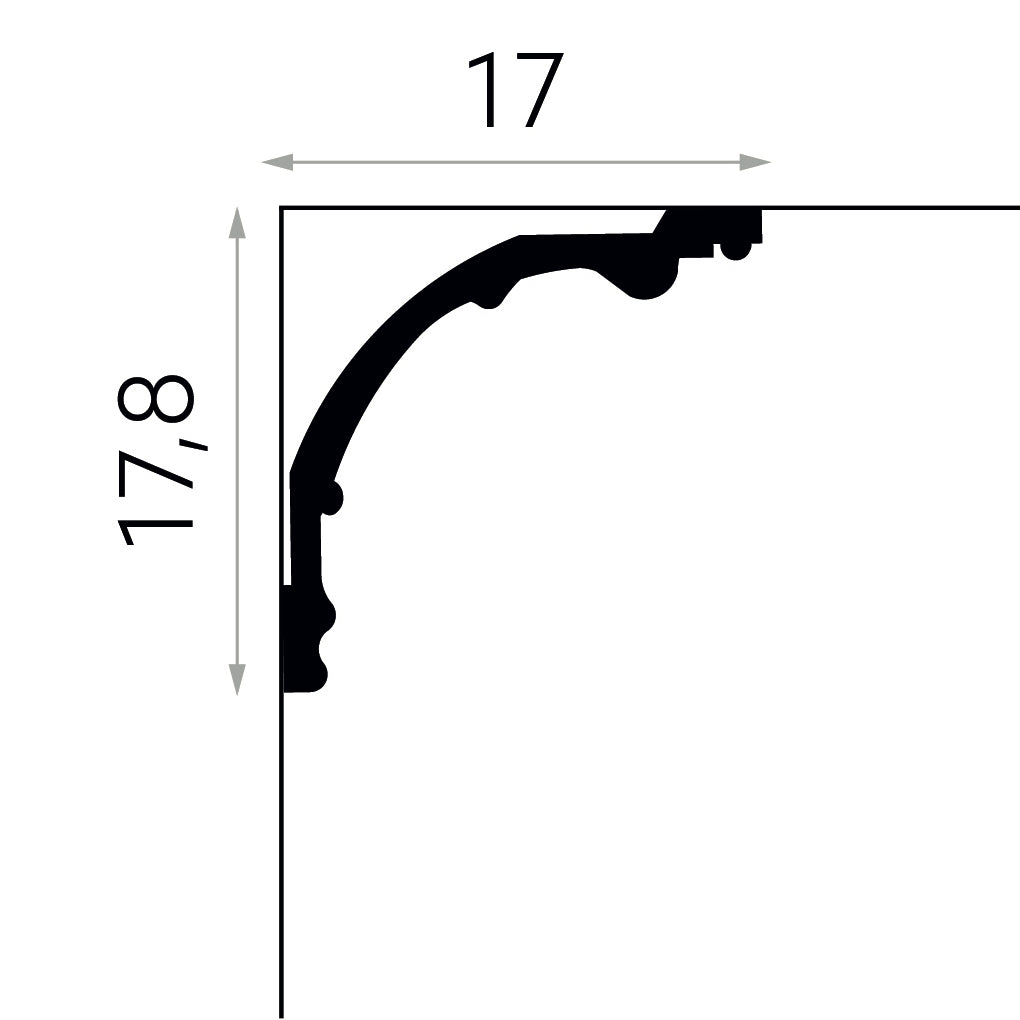 Cornisa MDA113-2