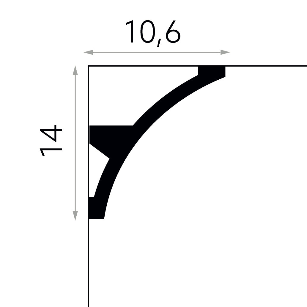 Cornisa MDB101-2