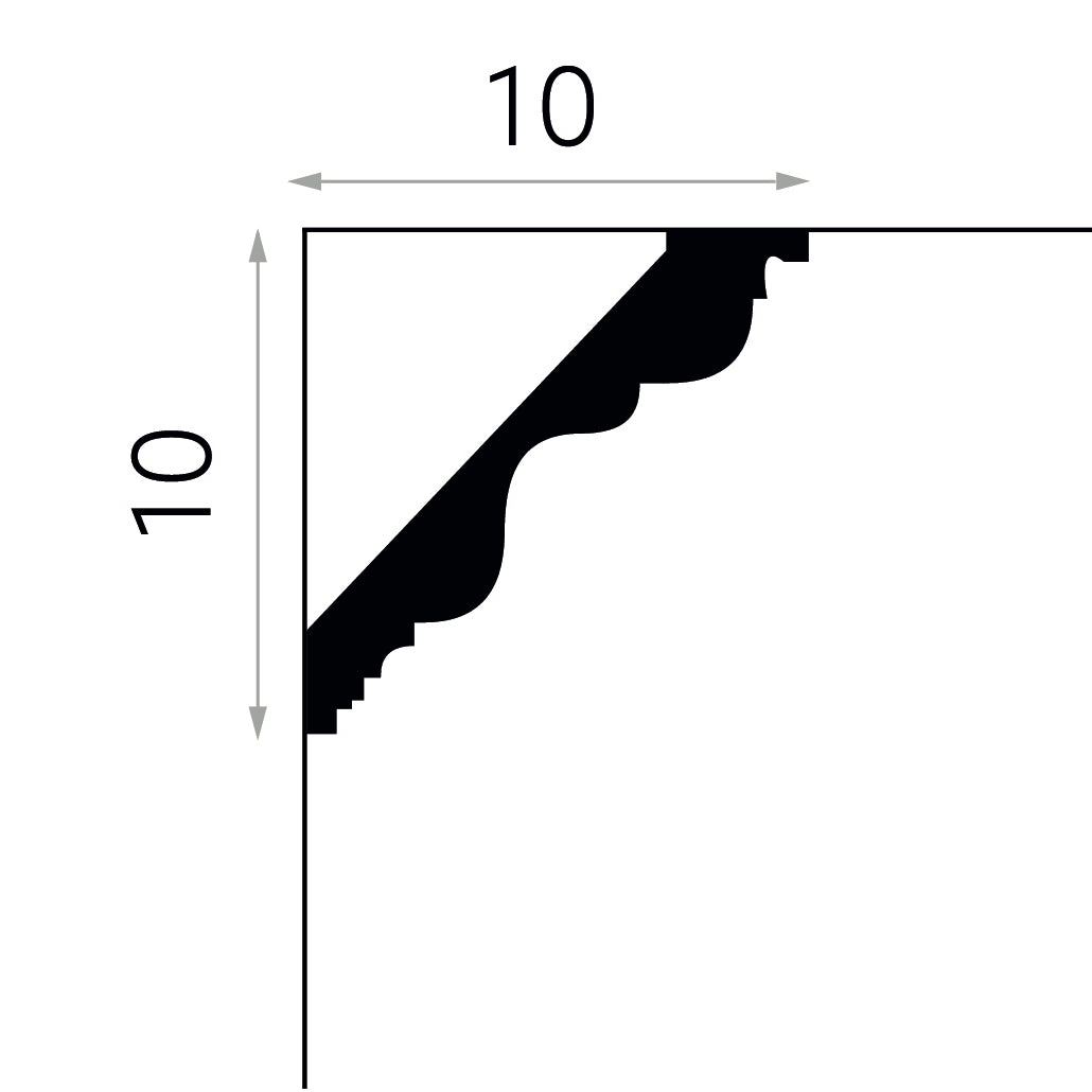 Cornisa Flexible MDB108F