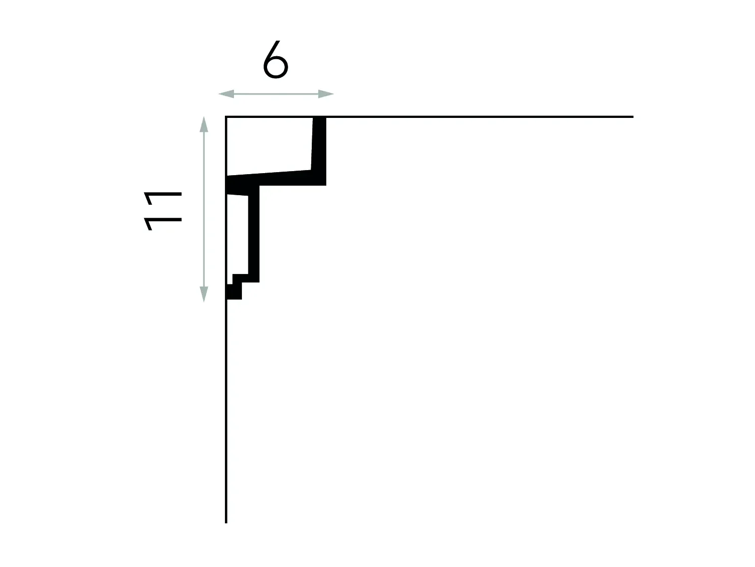 Cornisa MDB115