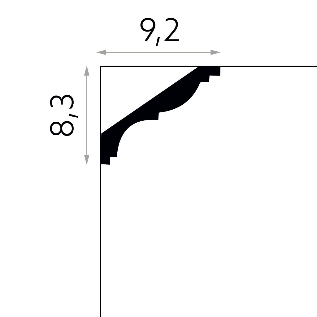 Cornisa MDB117