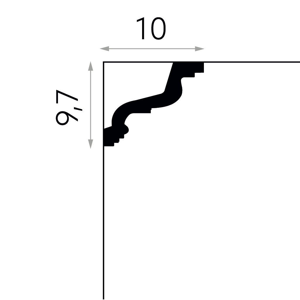 Cornisa Flexible MDB118F