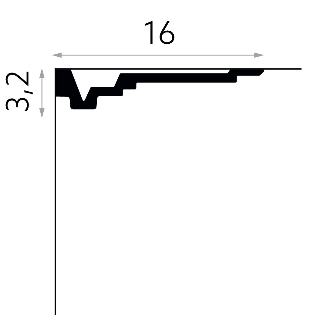 Cornisa MDB163-2