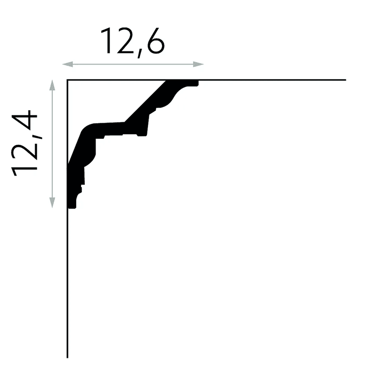 Cornisa Flexible MDB169F