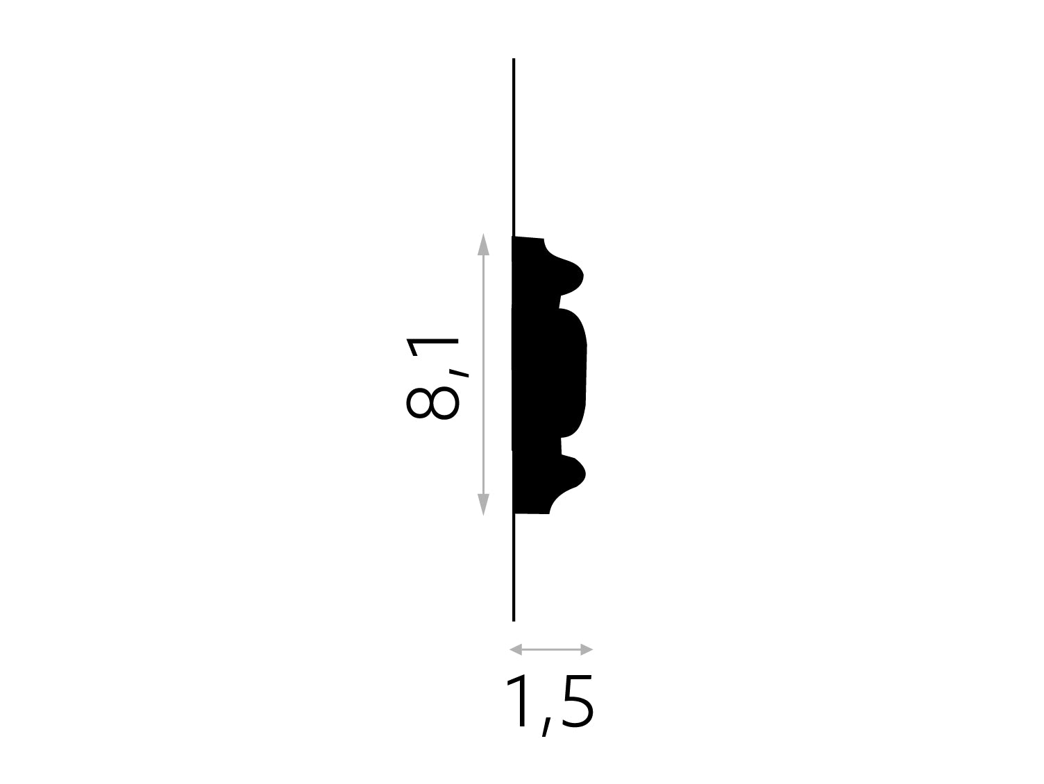 Moldura Flexible MDC250F-zoom-2