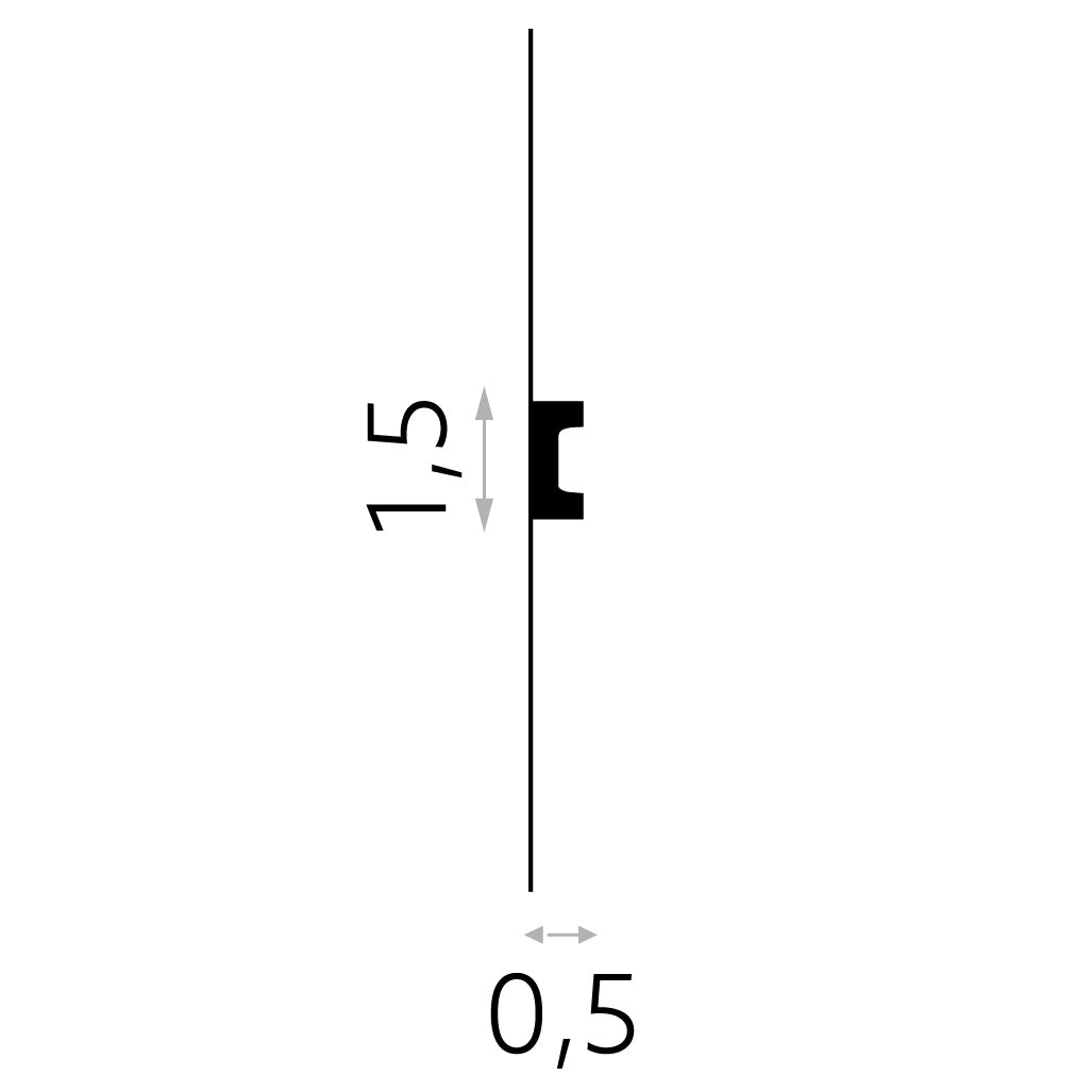 Moldura Pared MDD316