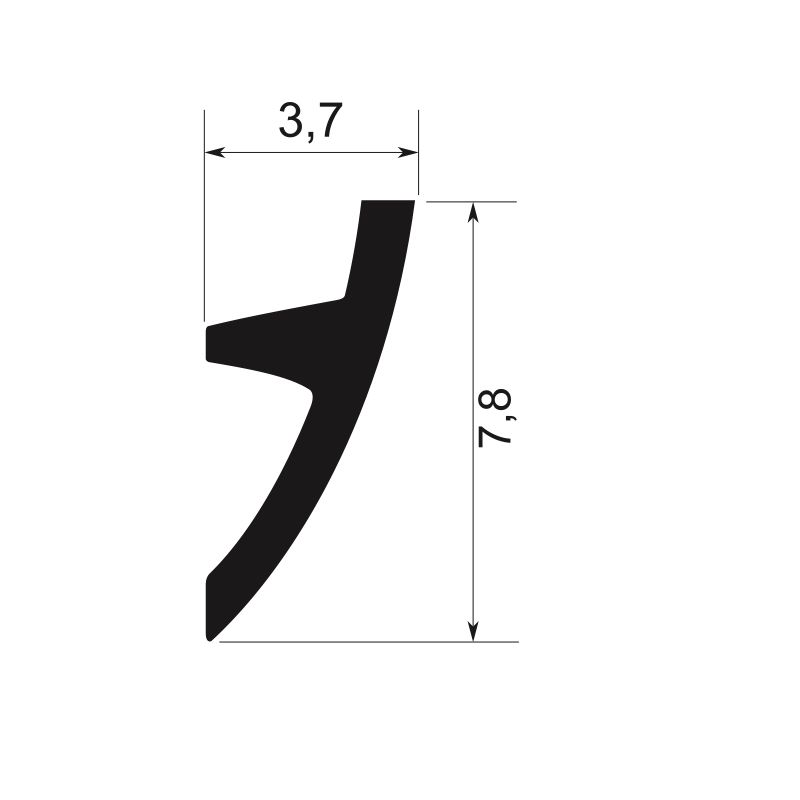 Moldura Luz Indirecta ML7838 para Tira LED-2