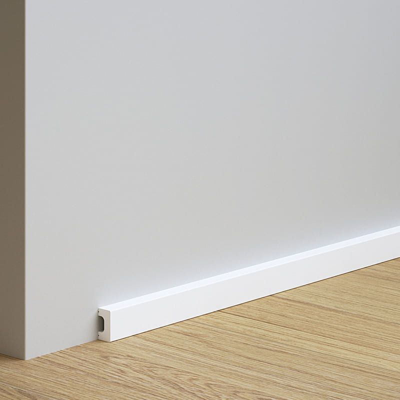 Rodapié 2,5 cm PVC Blanco MM2513 Antihumedad canto recto-1