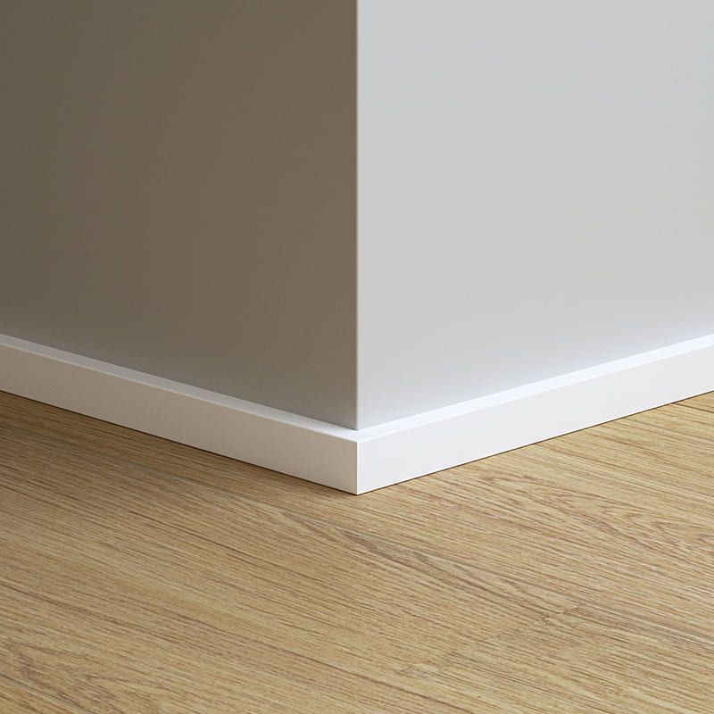 Rodapié 2,5 cm PVC Blanco MM2513 Antihumedad canto recto-zoom-