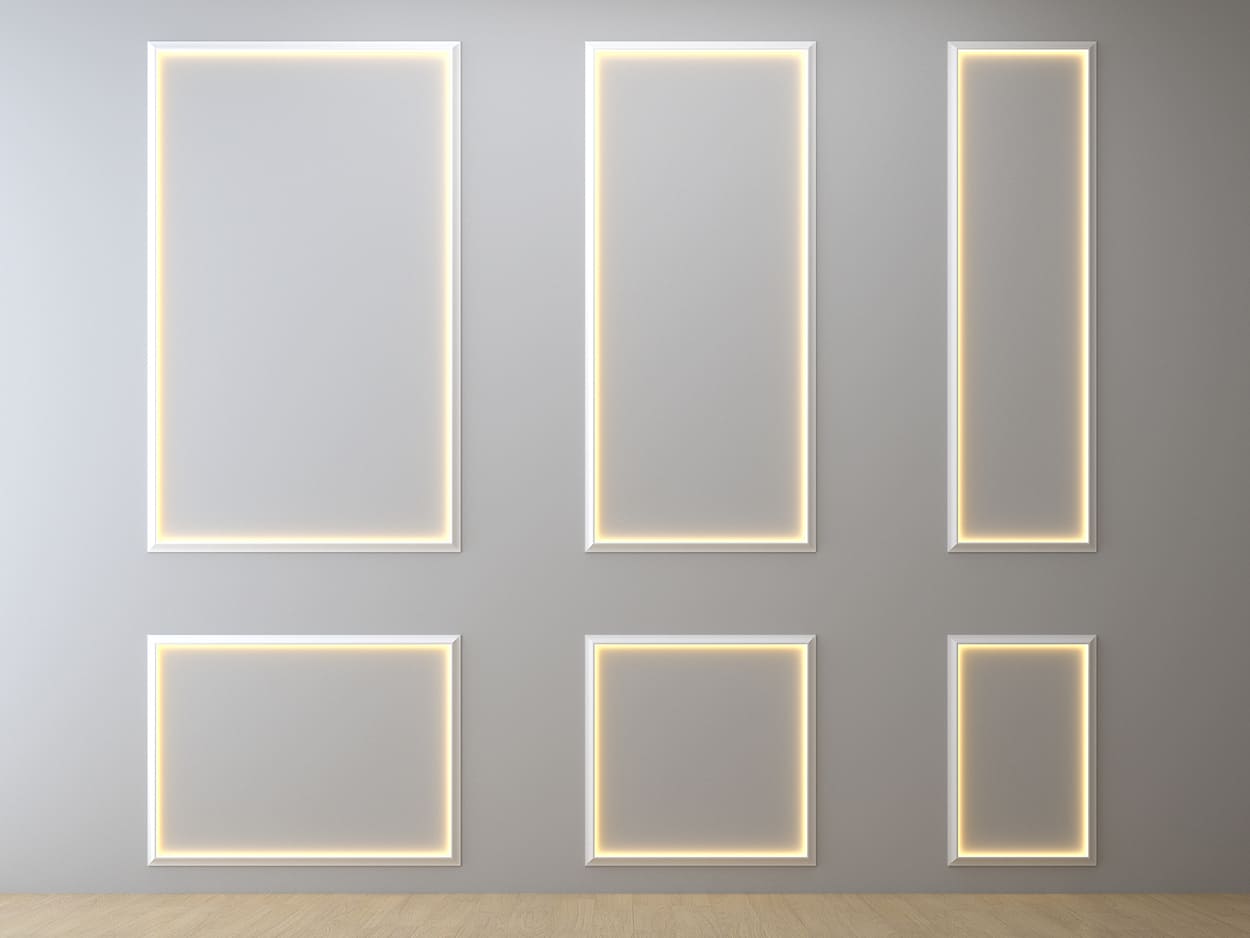 Moldura Luz Indirecta MM2919 para Tira LED-3