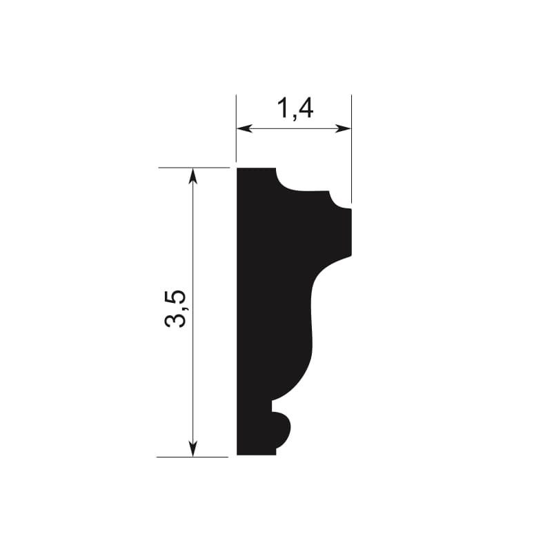Moldura Pared MX3514-2