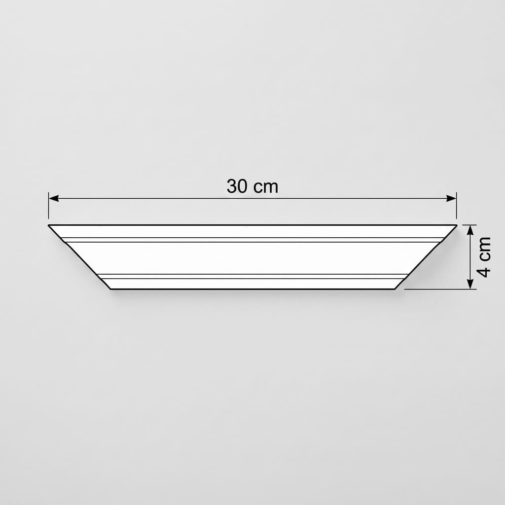 Moldura 30 cm autoadhesiva con ingletes MX4018-C30