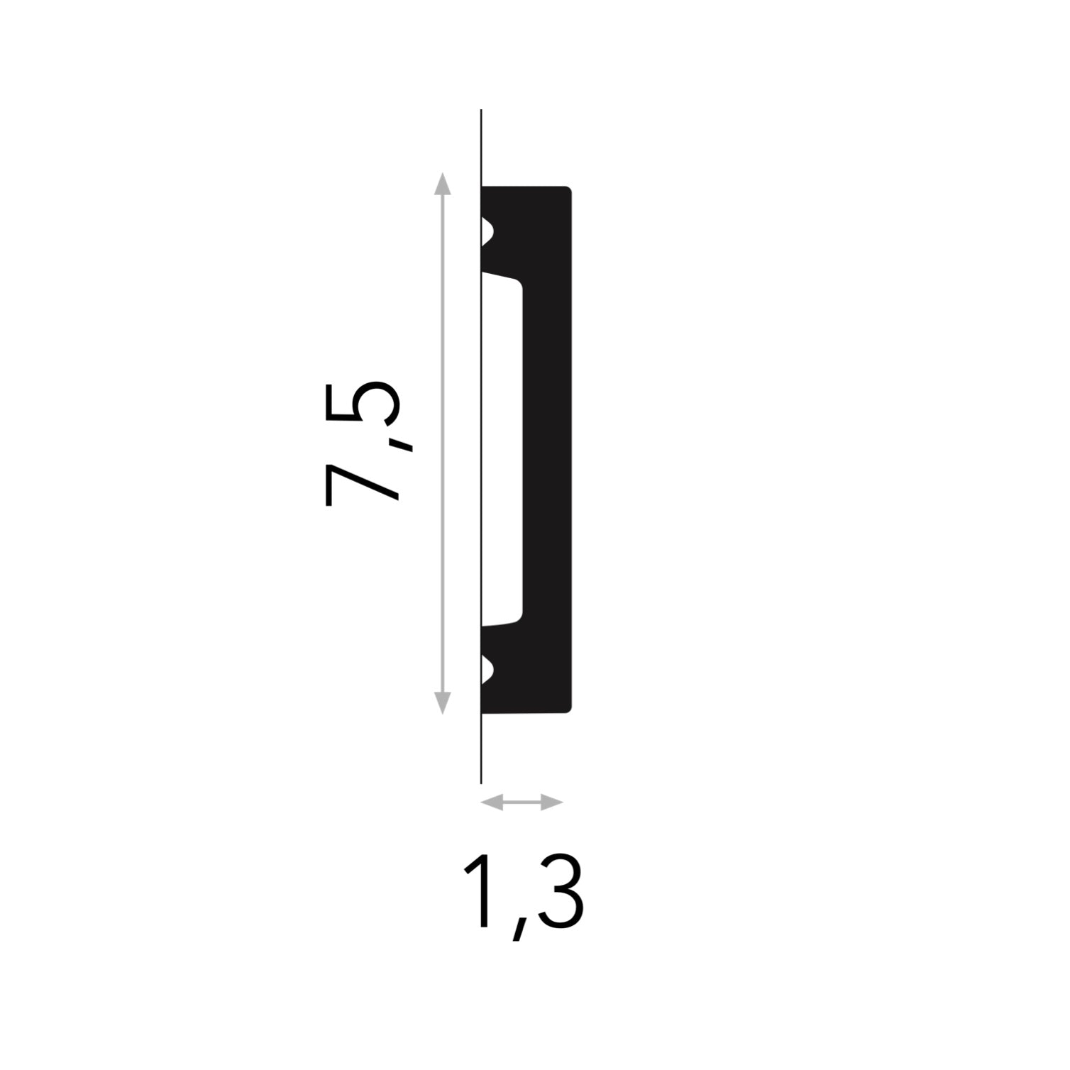 Moldura Pared MX7513