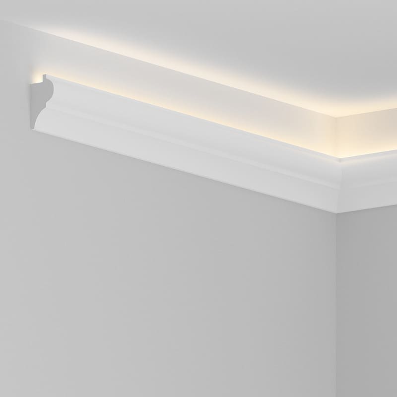 Moldura Luz Indirecta MXE4525 para Tira LED-1