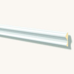 Moldura decorativa blanca para exterior, perfil clásico, ideal para paredes