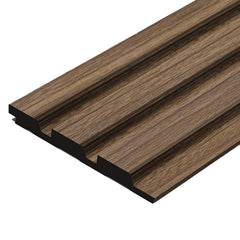 Panel decorativo de pared efecto madera con ranuras, moldura para interiores modernos