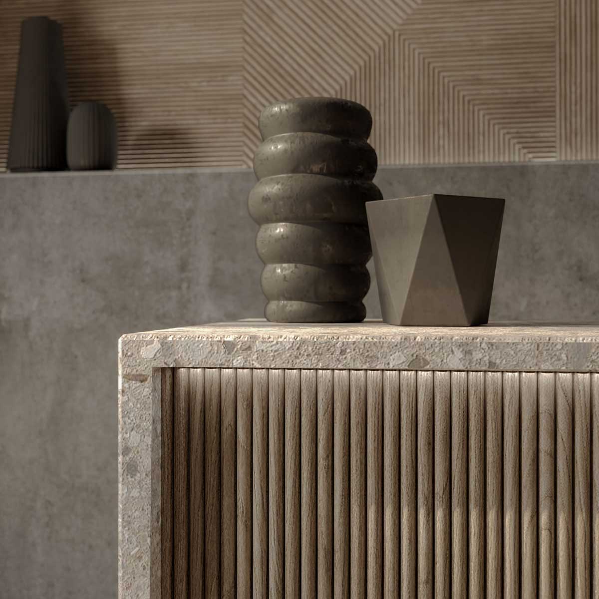 Panel ZEN SP03M1 revestimiento en color madera natural-zoom-3