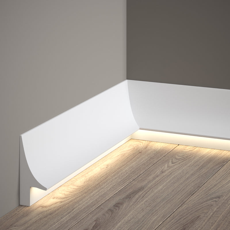 Rodapié Blanco QL007 Antihumedad