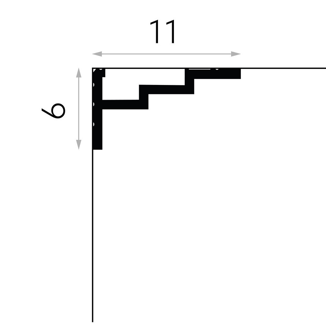 Cornisa QL025-2