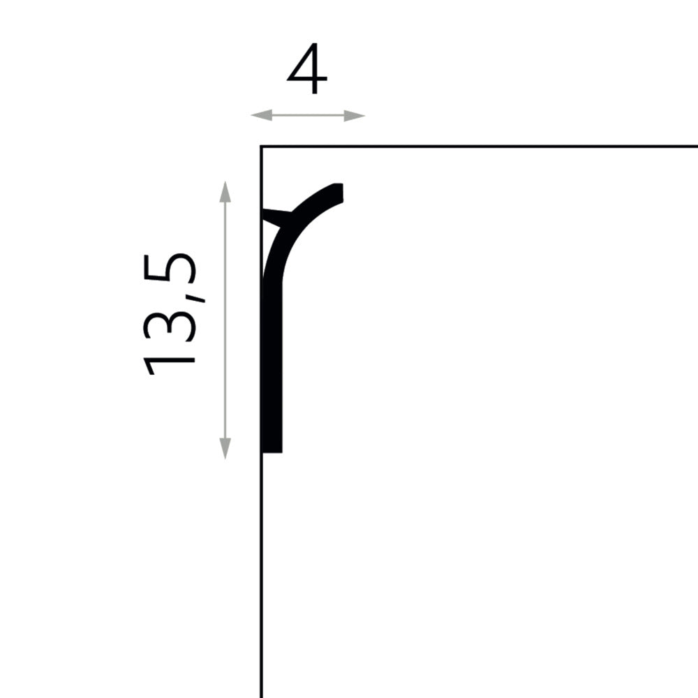Moldura Luz Indirecta QS011-2