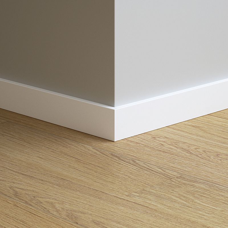 Rodapié 5 cm PVC Blanco RS5010 Antihumedad canto recto-zoom-3