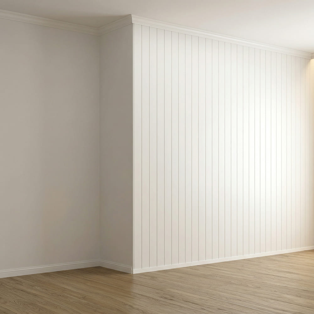 Friso de Pared RVF10013 Blanco HDPS Revestimiento Zócalo Decorativo Resistente-zoom-4