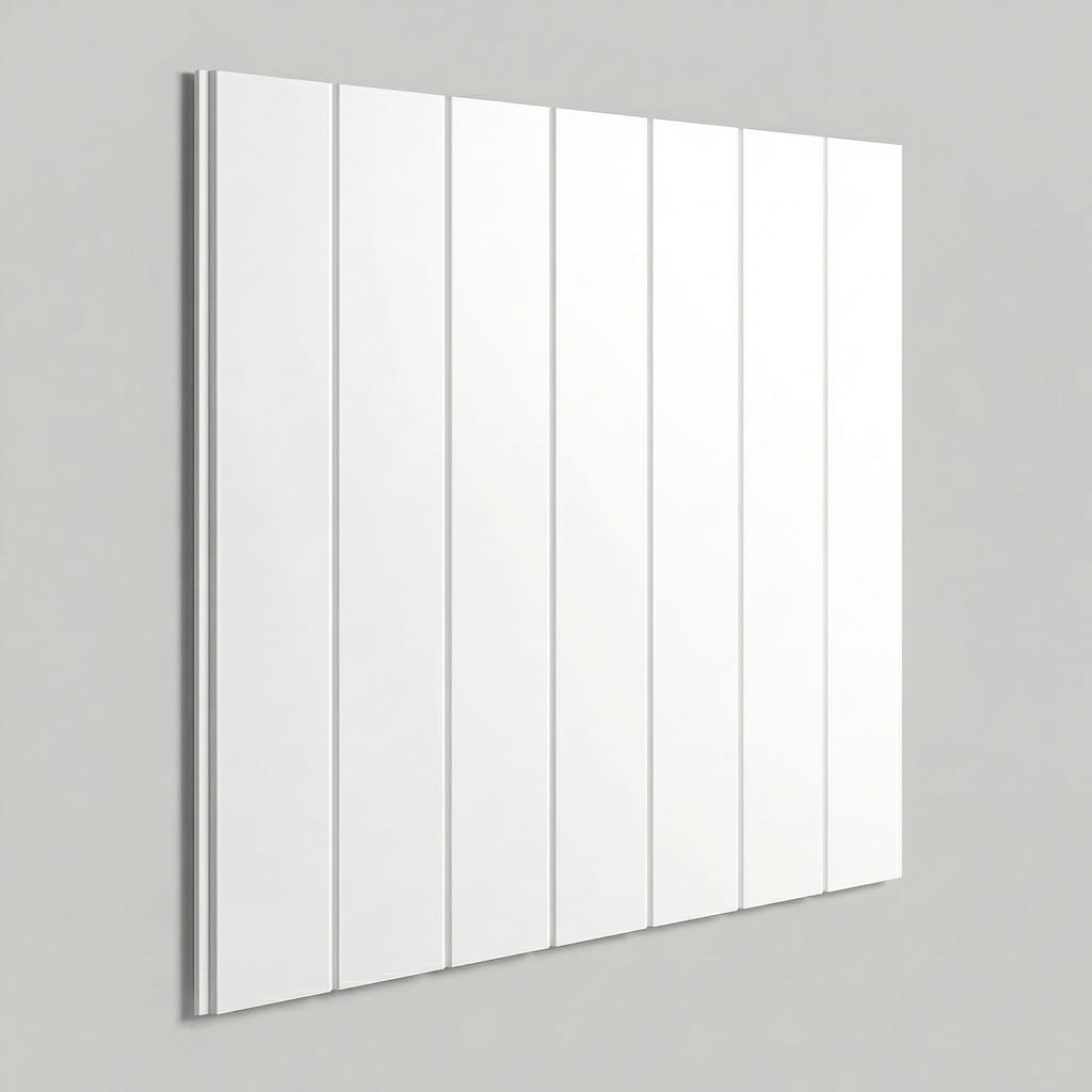Friso de Pared RVF10013 Blanco HDPS Revestimiento Zócalo Decorativo Resistente-3
