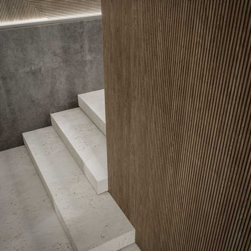 Panel ZEN SP03M2 revestimiento en color madera nogal-zoom-