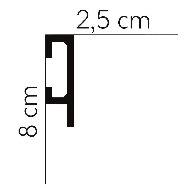 Moldura Luz Indirecta QL019  V2-zoom-2