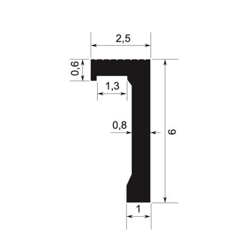 Moldura Perímetro LED CT6025 V1 candileja Periled